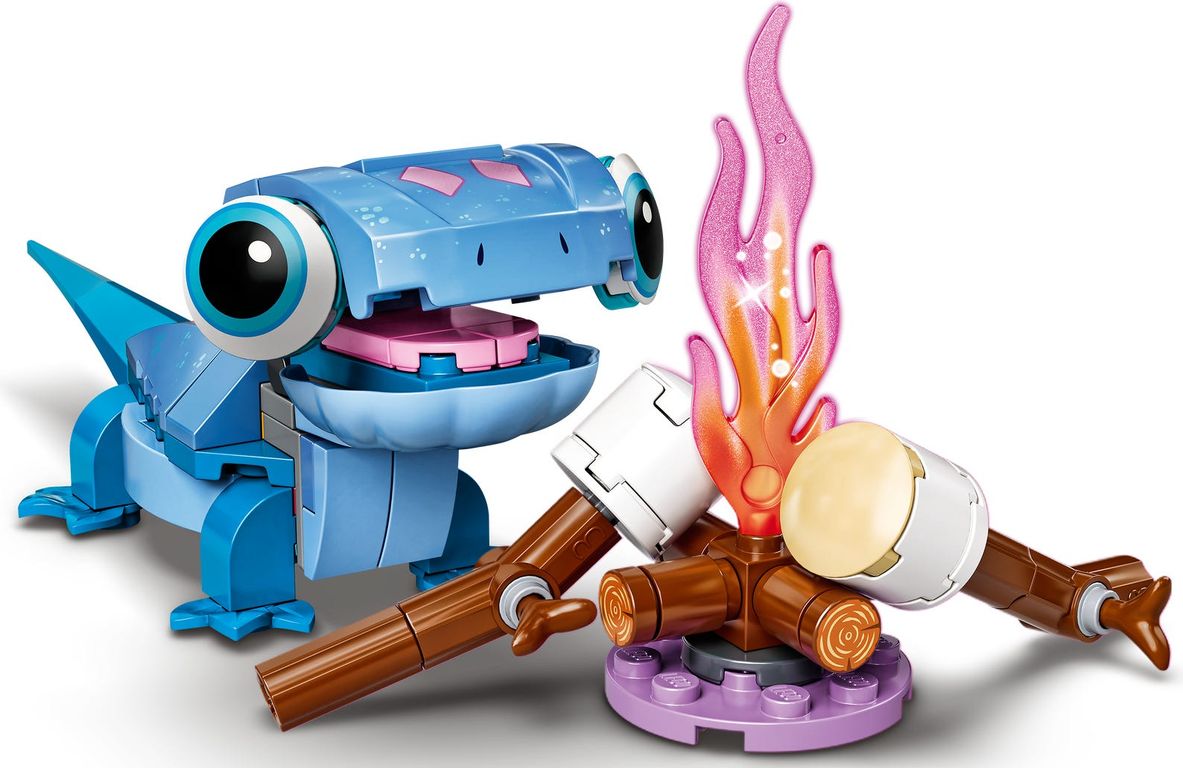 LEGO® Disney Bruni la salamandre, personnage à construire gameplay