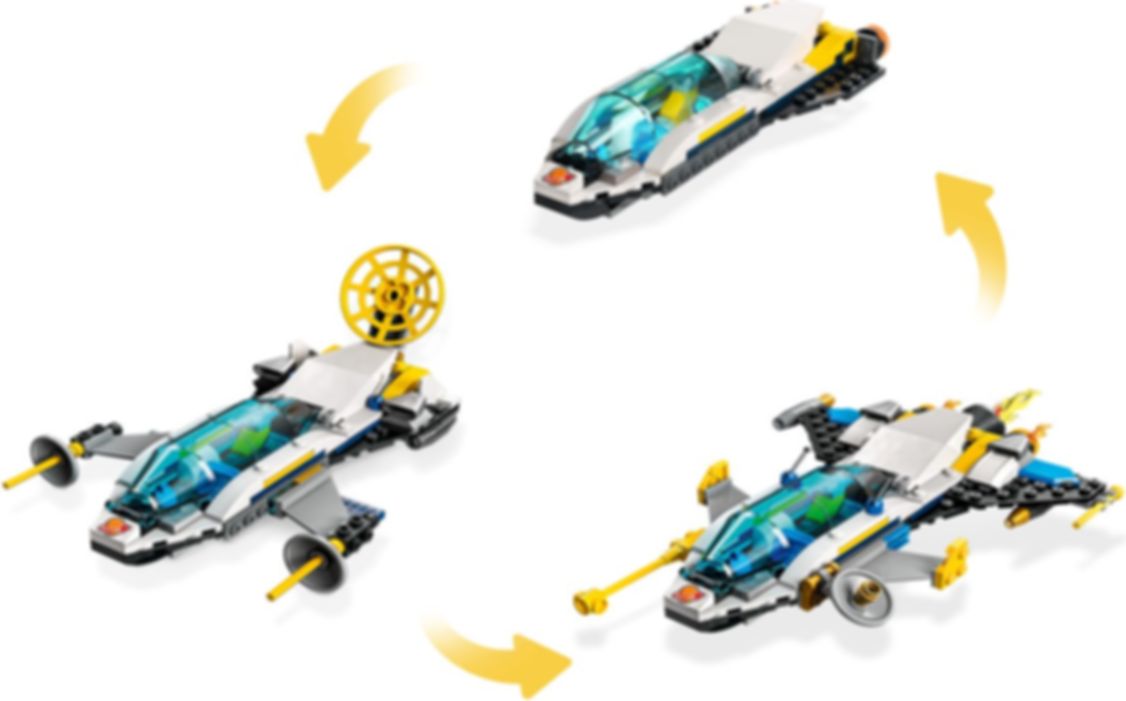 LEGO® City Erkundungsmissionen im Weltraum komponenten