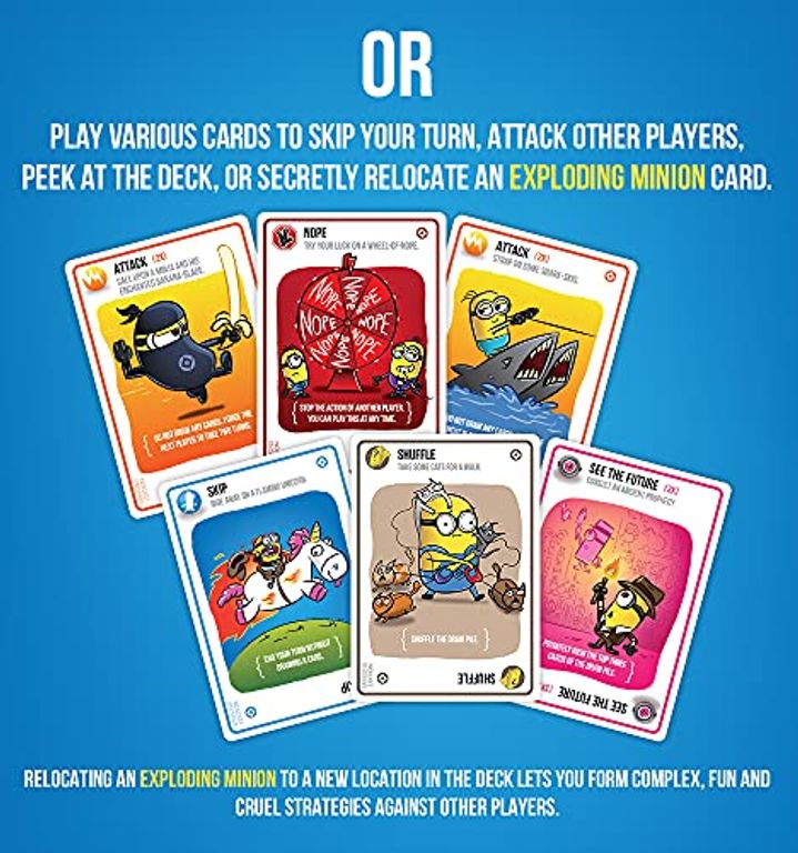 Exploding Minions cartas