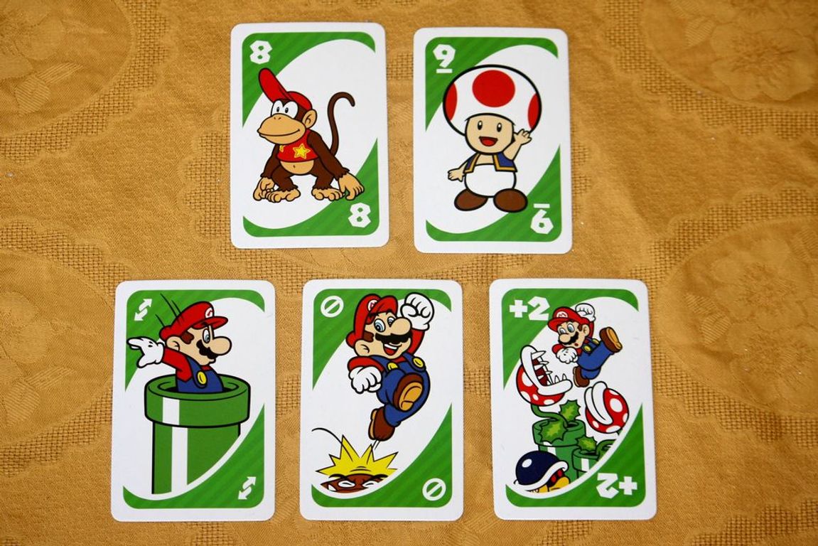 Uno: Super Mario cartas