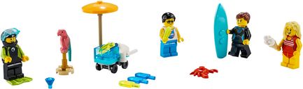 LEGO® Minifigures Ensemble de figurines – La fête de l'été composants