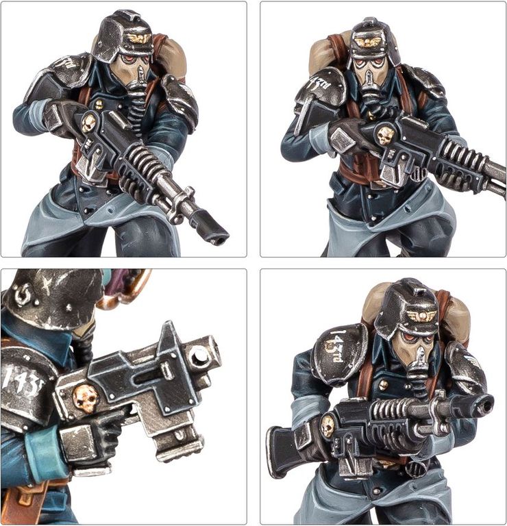 Warhammer 40,000: Astra Militarum - Death Korps of Krieg miniaturas