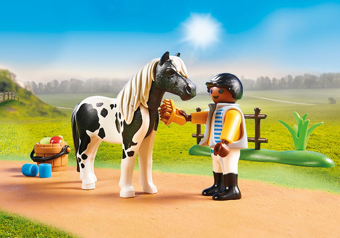 Playmobil® Country Cavalier  et poney Lewitzer chevaux