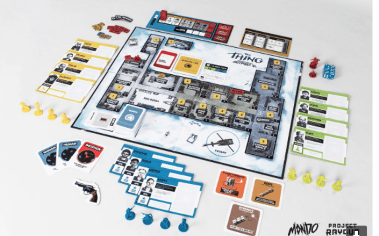 The Thing: Infection at Outpost 31 components