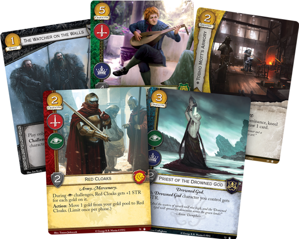 A Game of Thrones: The Card Game (Second Edition) - No Middle Ground kaarten