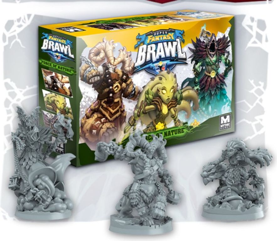 Super Fantasy Brawl: Force of Nature componenten