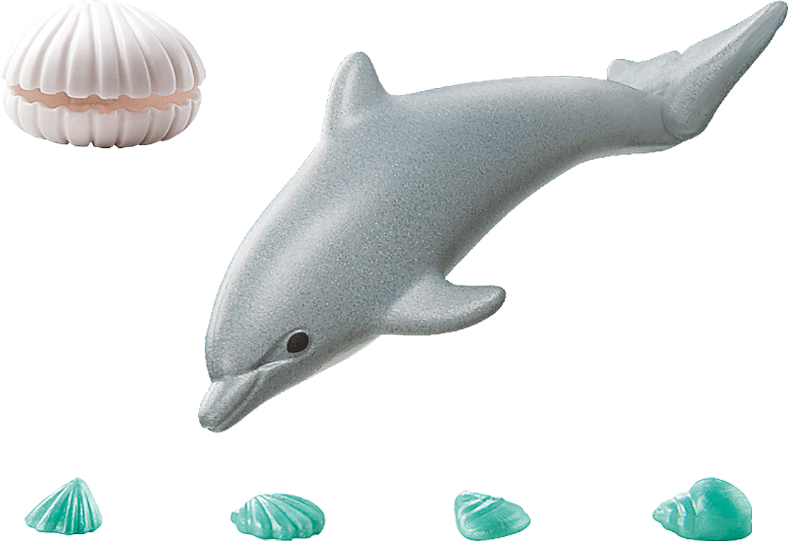 Playmobil® Wiltopia Young Dolphin components