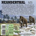Neanderthal back of the box