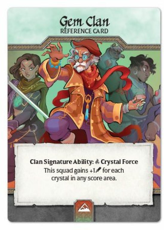 Crystal Clans: Gem Clan card