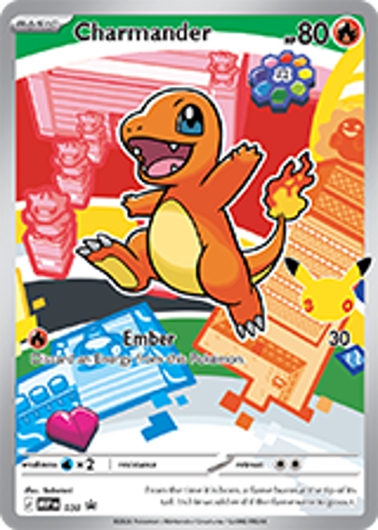 Pokémon TCG: First Partner - Illustration Collection 1 Charmander card