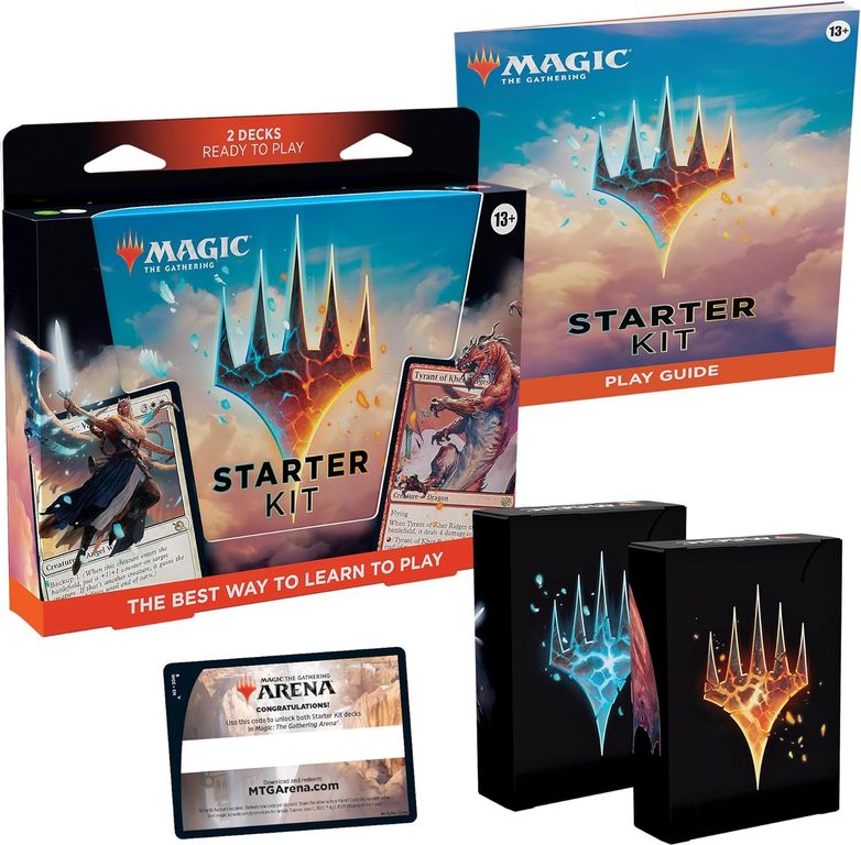 Magic: The Gathering - 2023 Starter Kit components