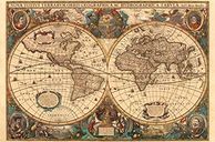 Antique map of the world