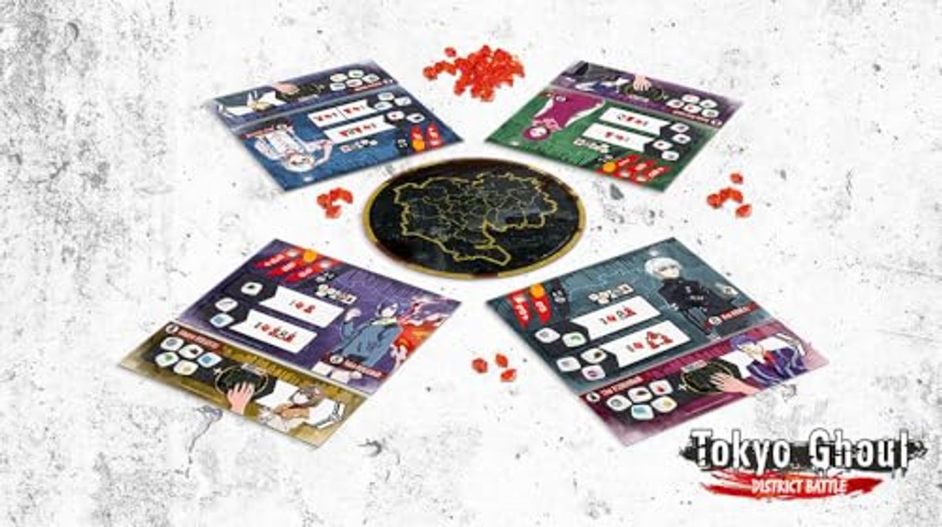 Tokyo Ghoul District Battle components