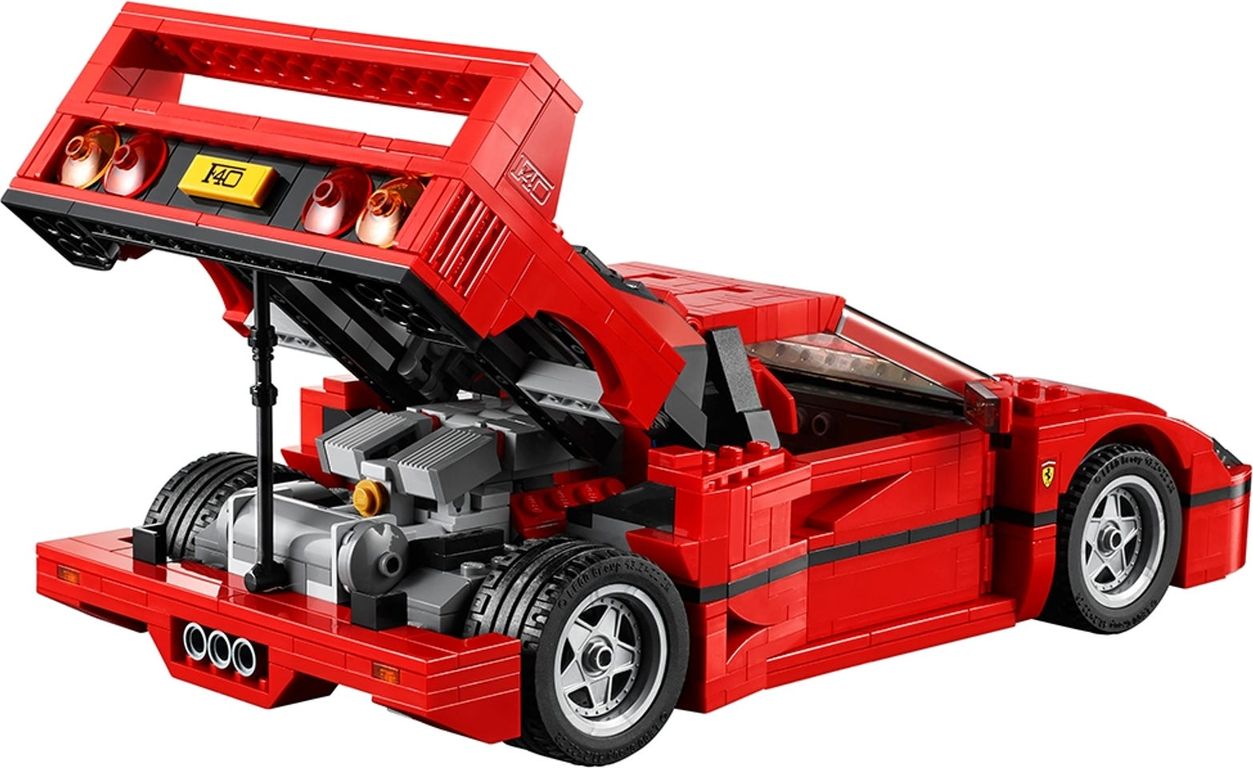 LEGO® Icons Ferrari F40 back side