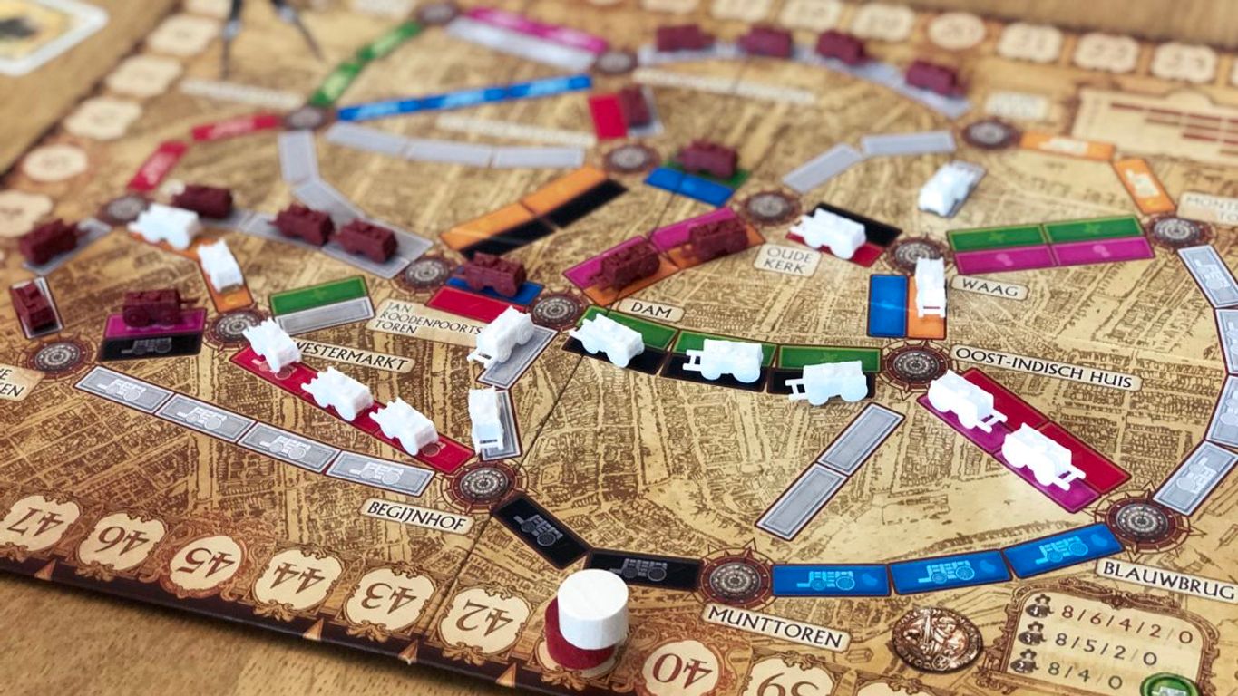 Ticket to Ride: Amsterdam gameplay