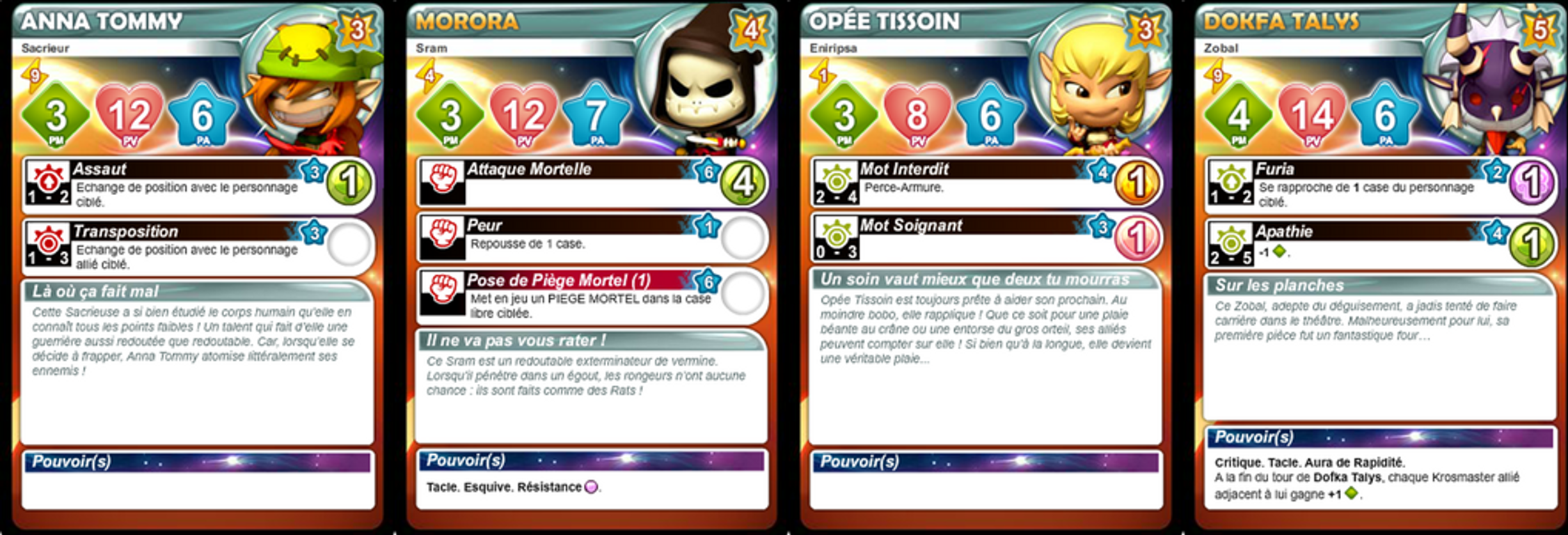 Krosmaster: Arena - Close Quarters cards