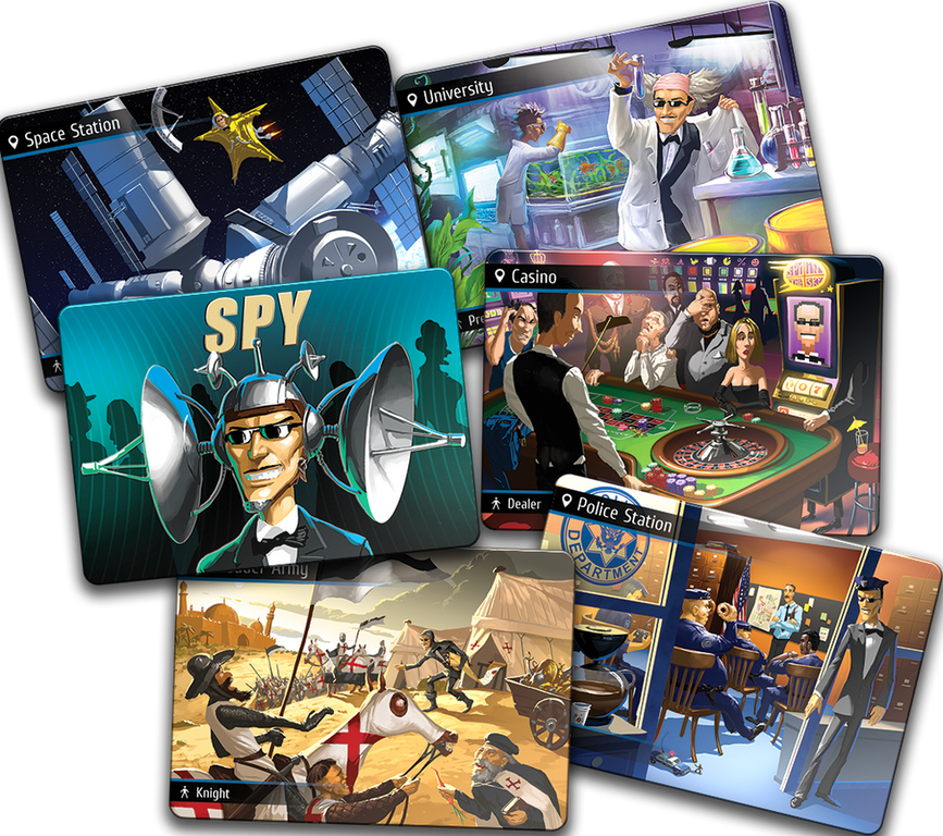 Spyfall kaarten