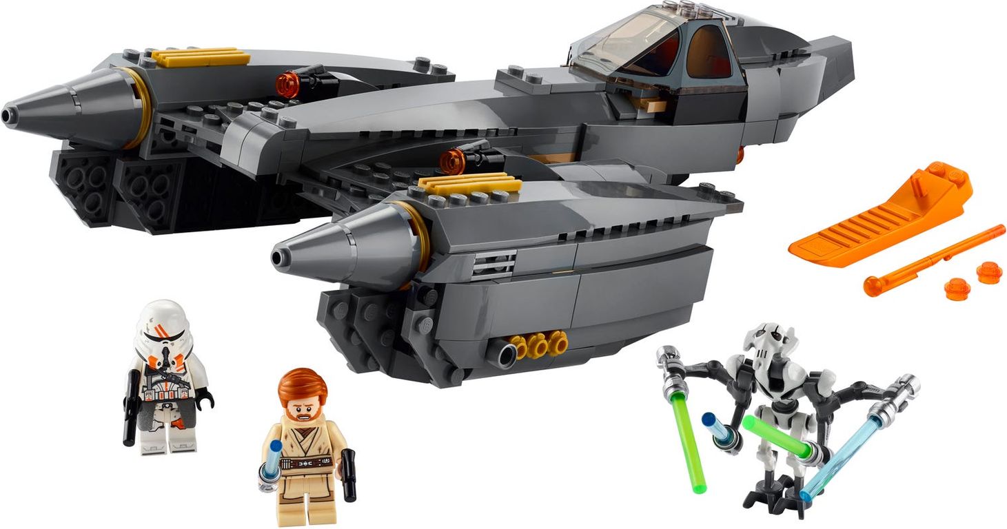 LEGO® Star Wars Le chasseur stellaire du Général Grievous composants