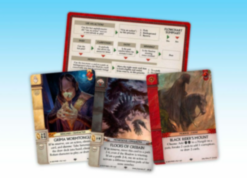 War of the Ring: The Card Game – Against the Shadow cartes