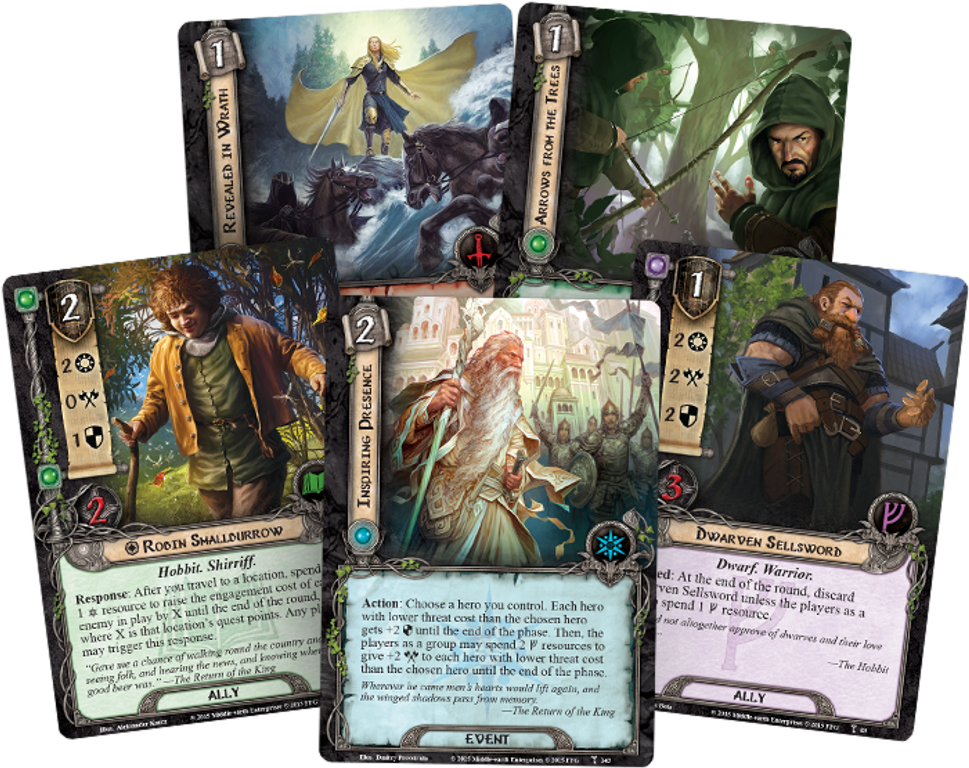 The Lord of the Rings: The Card Game - Flight of the Stormcaller cards