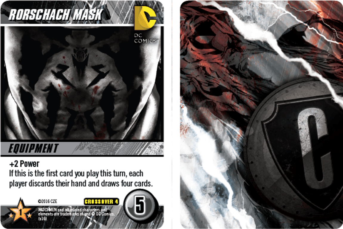 DC Comics Deck-Building Game: Crossover Pack 4 - Watchmen carte