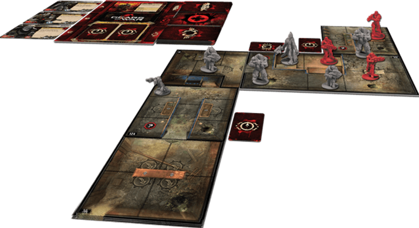 Gears of War: The Board Game gameplay