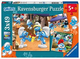 3 puzzles - Les Schtroumpfs