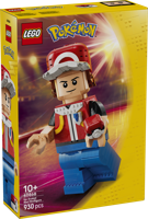 LEGO® Pokémon™ Up-Scaled Red Minifigure