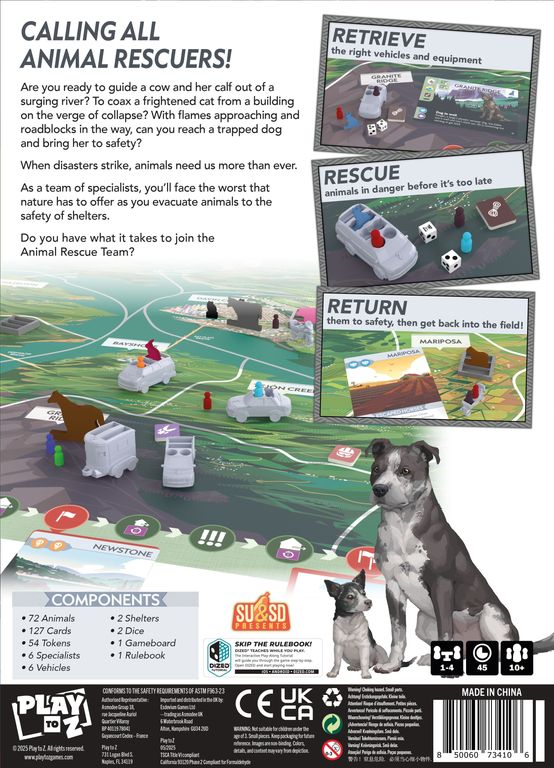 Animal Rescue Team torna a scatola