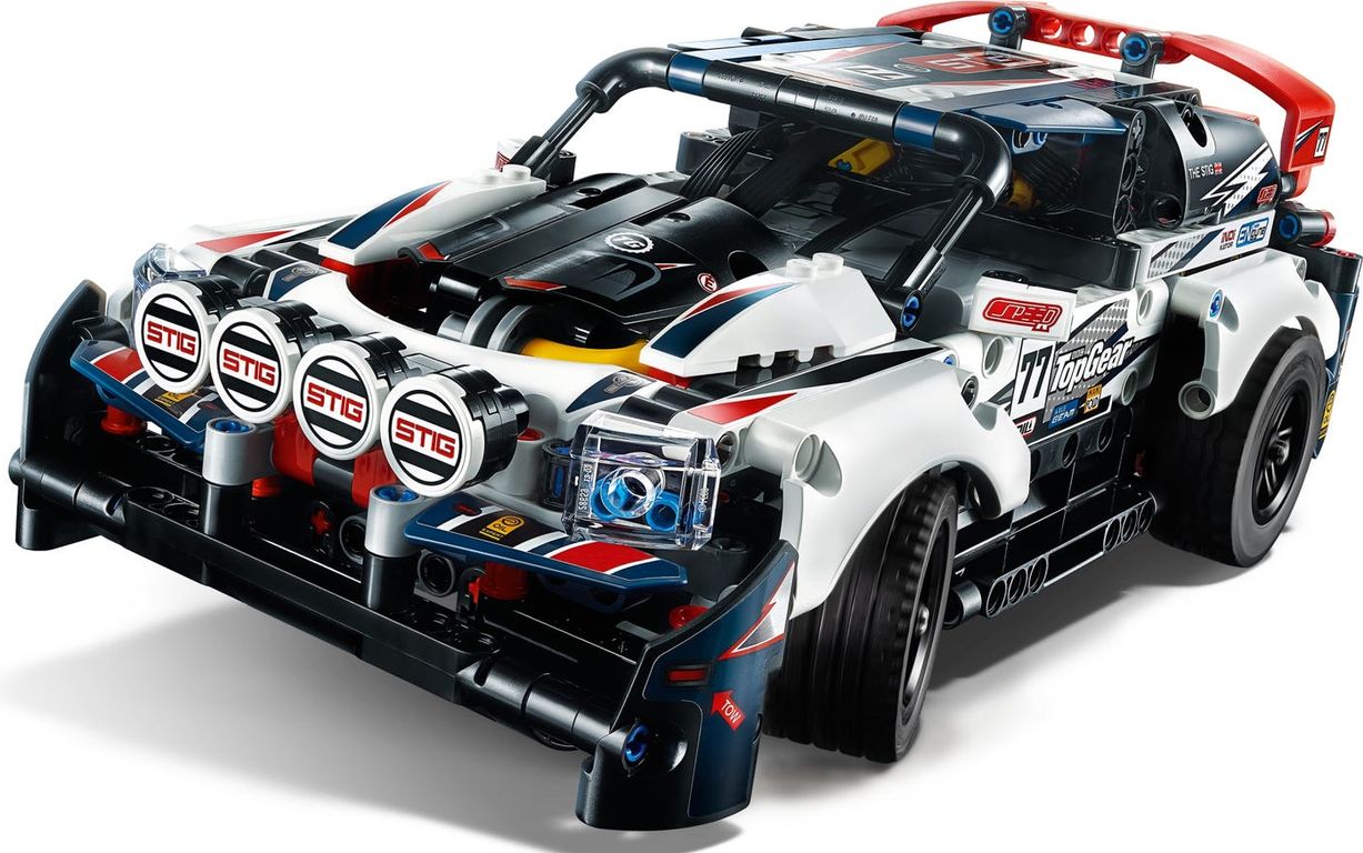 LEGO® Technic App-Controlled Top Gear Rally Car components