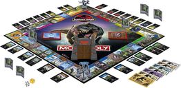 Monopoly: Jurassic Park komponenten