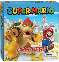 Checkers Super Mario vs Bowser