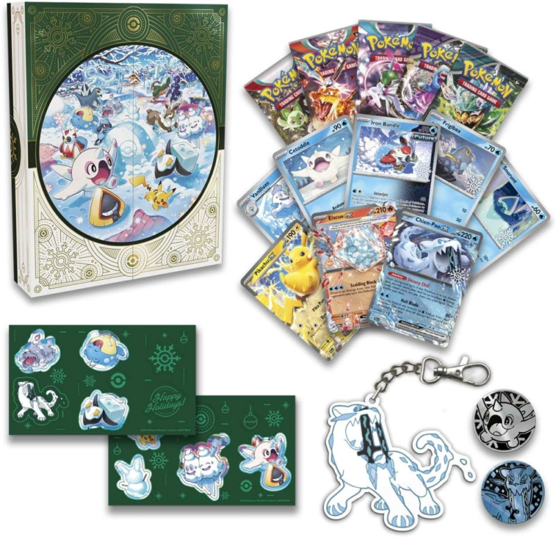 Pokémon Holiday Adventkalender 2024 components