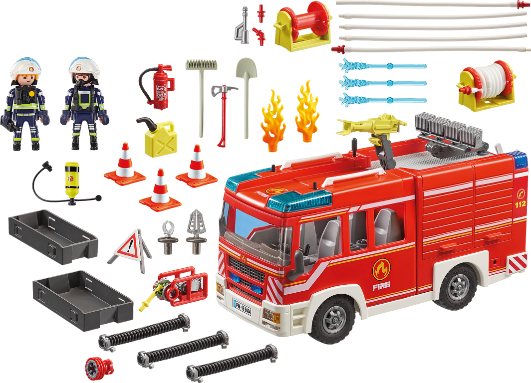 Playmobil® City Action Fire Engine components
