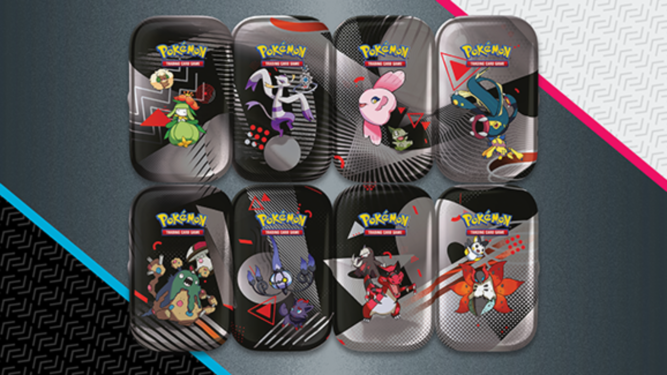 Pokémon TCG: Scarlet & Violet - Black Bolt/White Flare Mini Tin