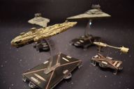 Star Wars: Armada - Home One Expansion Pack components
