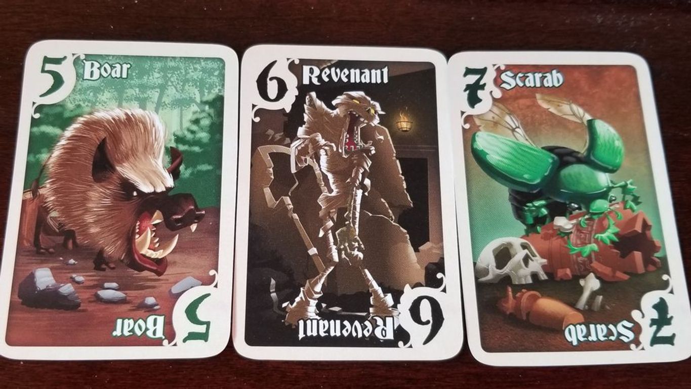 Deadfall cartas