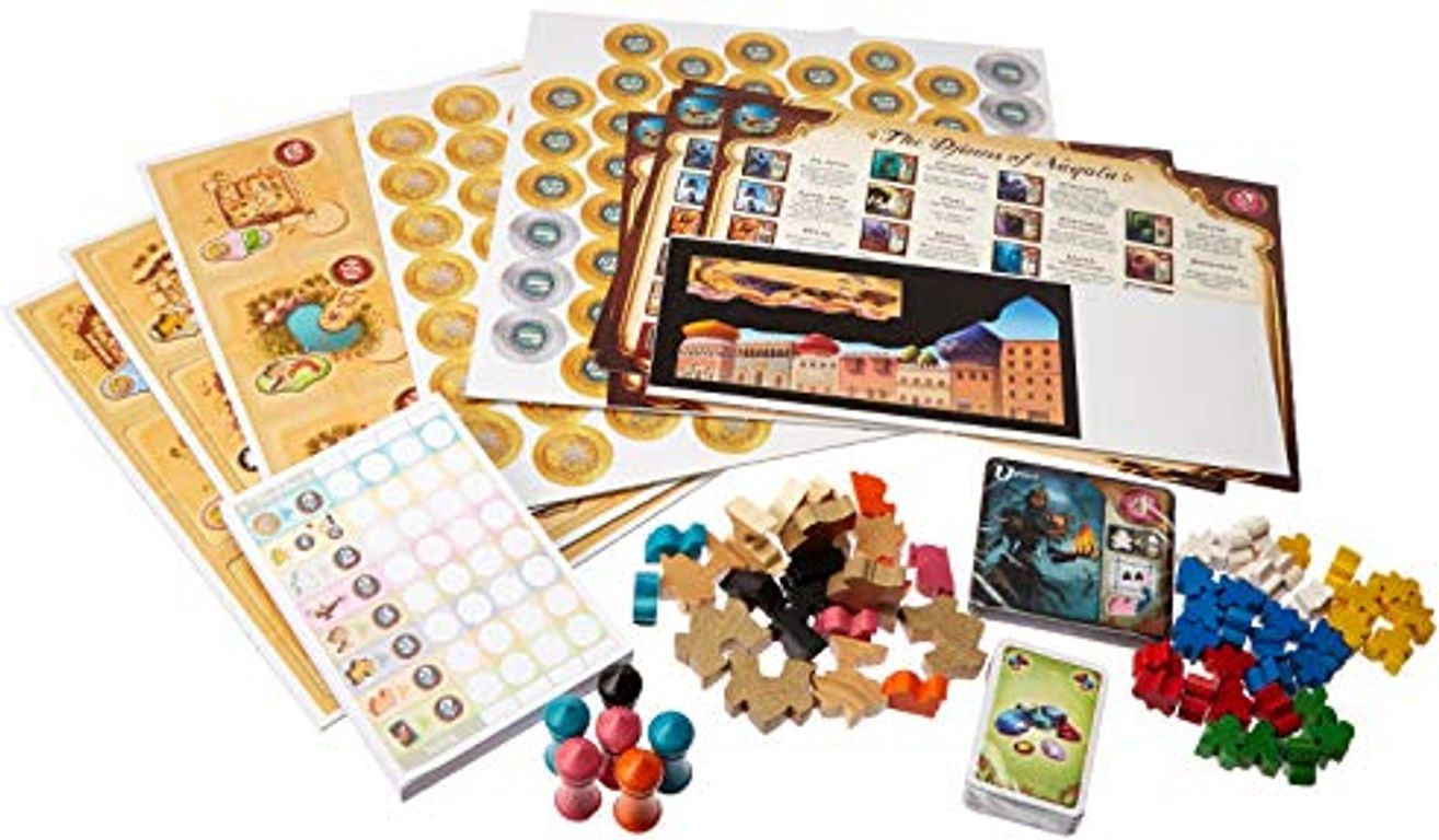 Five Tribes componenten