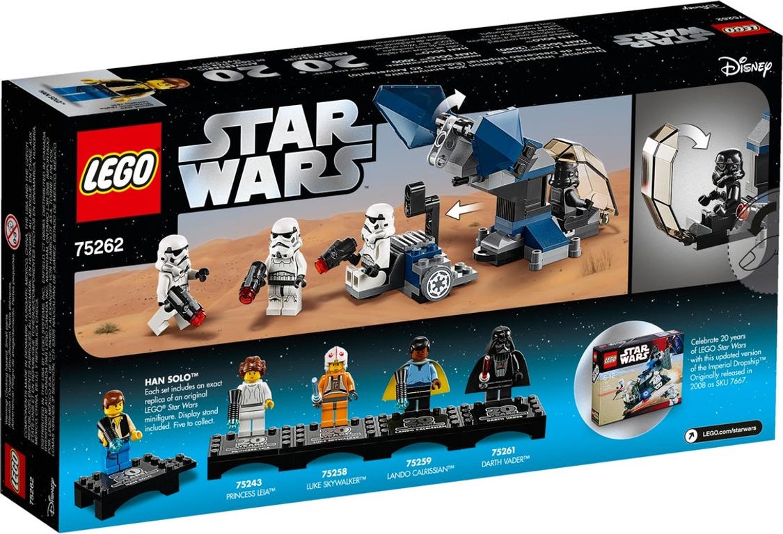 LEGO® Star Wars Imperial Dropship™ – Edizione 20° Anniversario torna a scatola