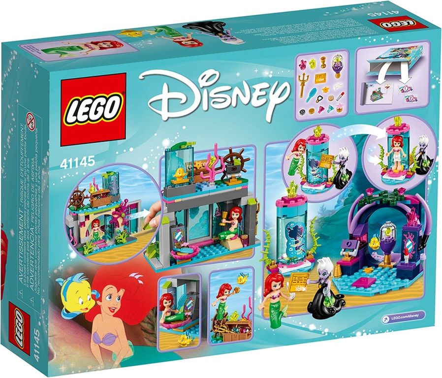 LEGO® Disney Ariel and the Magical Spell back of the box