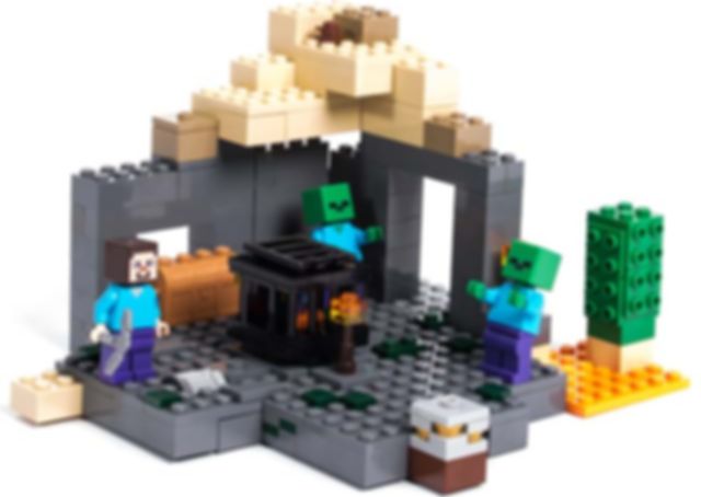 LEGO® Minecraft La Mazmorra partes