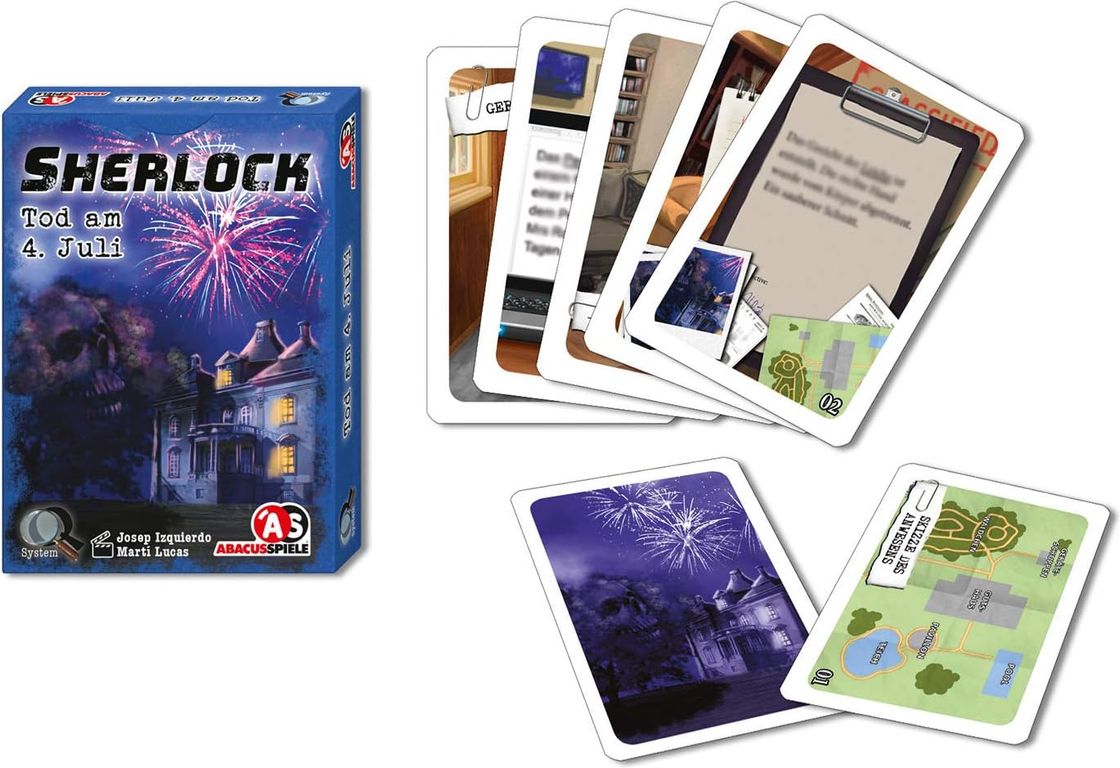 Sherlock: Death on the 4th of July cards