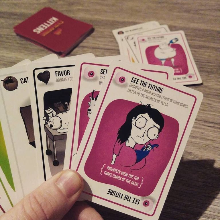 Exploding Kittens: NSFW Edition cards
