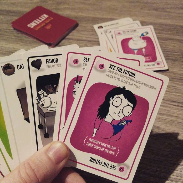 Exploding Kittens: Edición NSFW cartas