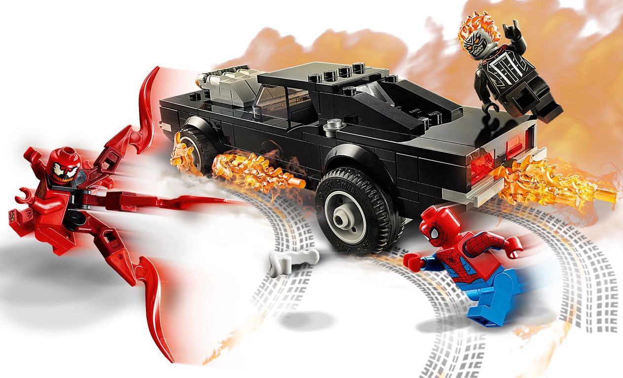 LEGO® Marvel Spider-Man en Ghostrider vs. Carnage speelwijze