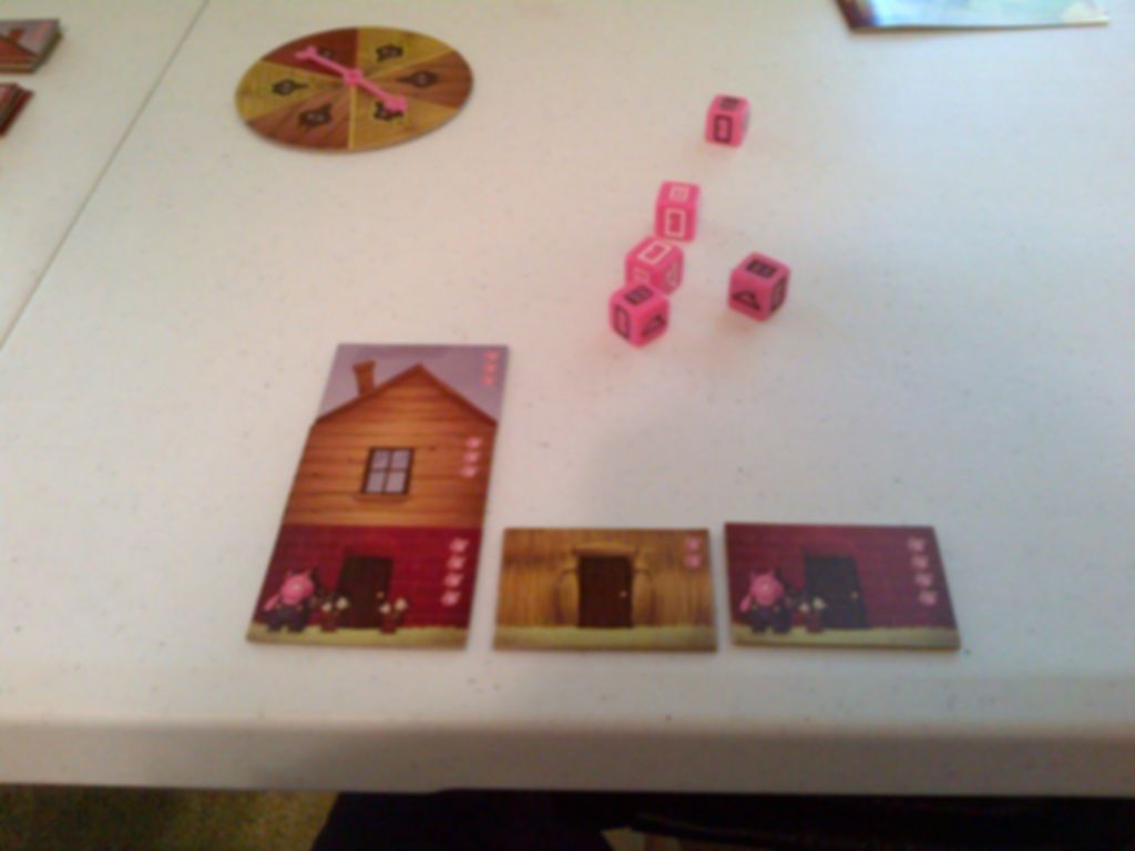 Tales & Games: The Three Little Pigs components