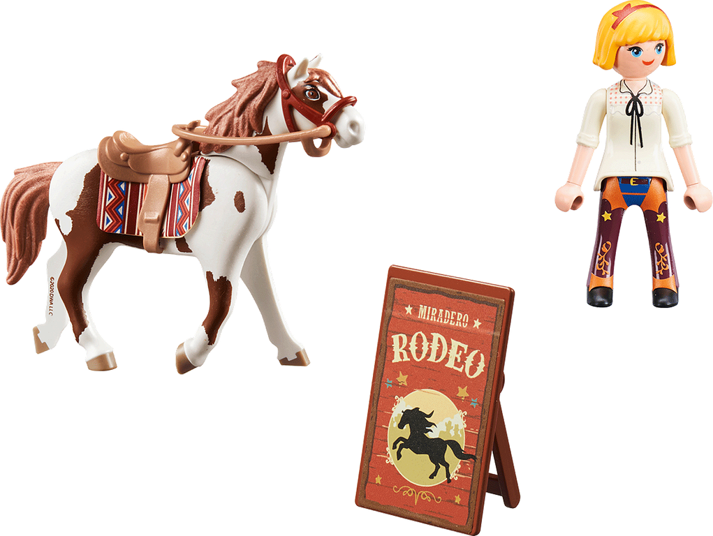 Playmobil® Spirit Riding Free Rodeo Abigail componenten