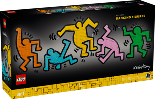 LEGO® Art Keith Haring - Dansende figuren