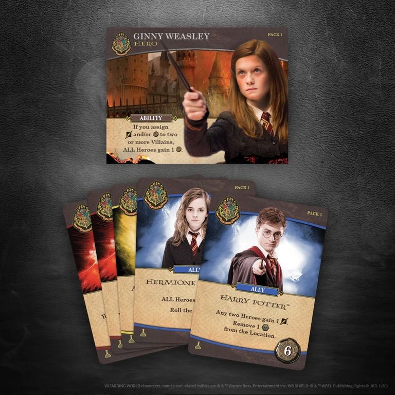 Harry Potter: Hogwarts Battle – ¡Expansión Encantamientos y Pociones! cartas