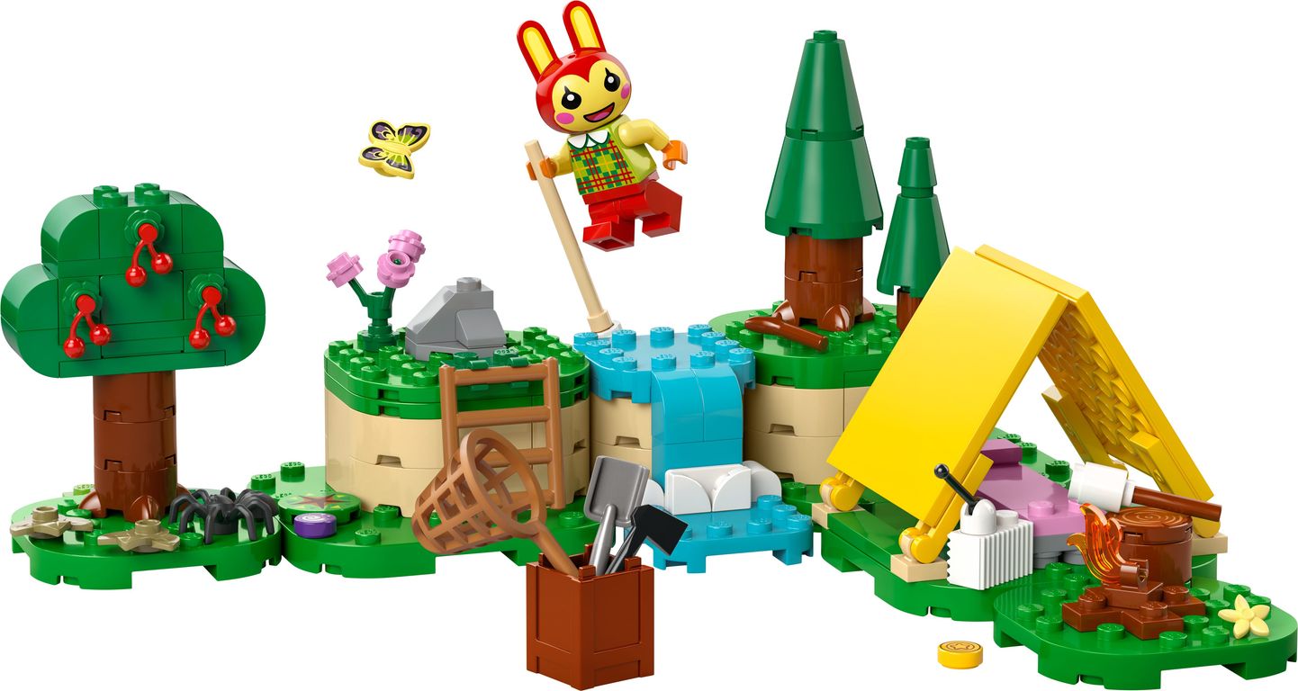 LEGO® Animal Crossing Kamperen met Bunnie componenten